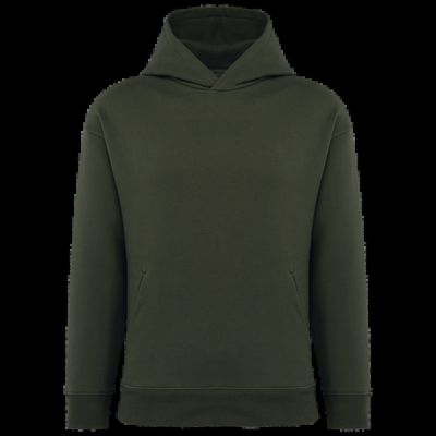 Sudadera oversize algodón orgánico Organic Khaki Xs