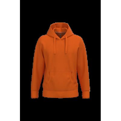 Sudadera con capucha en colores Orange Xs