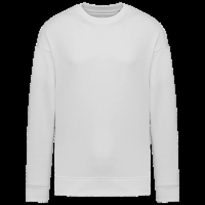 Sudadera ecorresponsable unisex White Xl