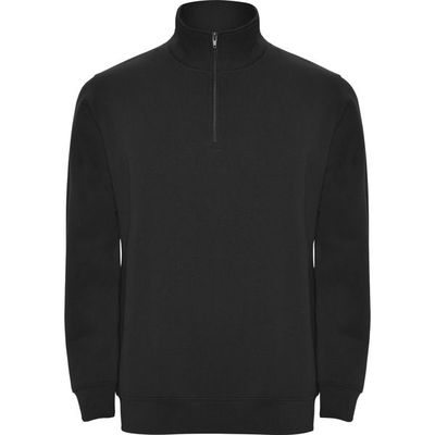 Sudadera Felpa Cuello Alto Negro 2Xl