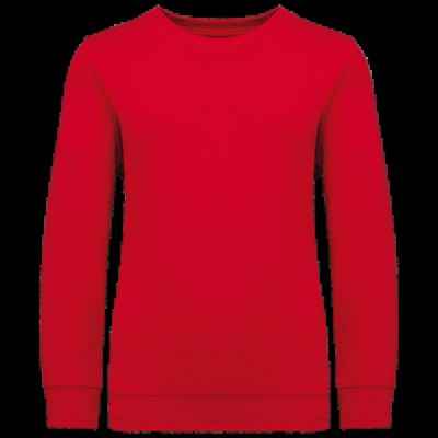 Sudadera infantil felpa perchada ajustada Red 10/12 Ans