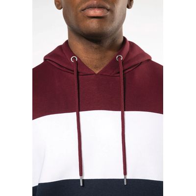 Sudadera tricolor unisex