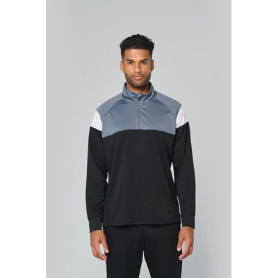 Sudadera de entrenamiento unisex Black / Sporty Grey Xs