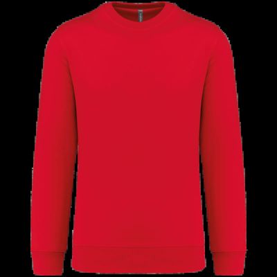 Sudadera sencilla cuello redondo Red S