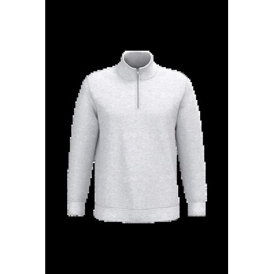 Sudadera Cremallera Algodón Ash Heather L