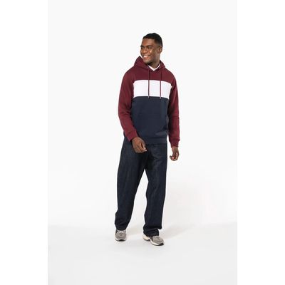 Sudadera tricolor unisex