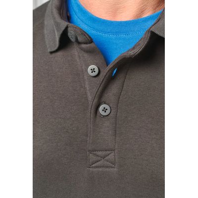Sudadera cuello polo