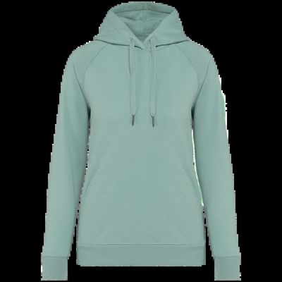 Sudadera sin cremallera con capucha Jade Green Xs