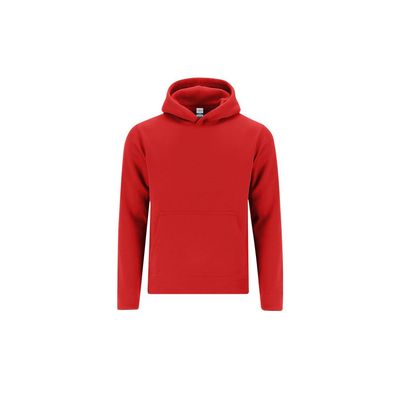 Sudadera niño con capucha forrada Roj 7-8
