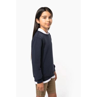 Sudadera infantil felpa perchada ajustada