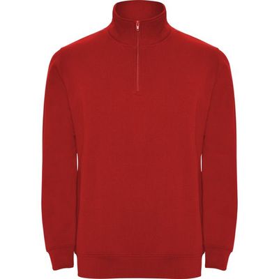 Sudadera Felpa Cuello Alto Rojo 3Xl