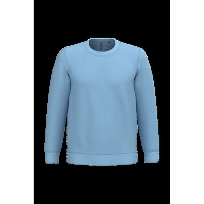 Sudadera algodón poliéster cuello redondo Sky Blue Xl