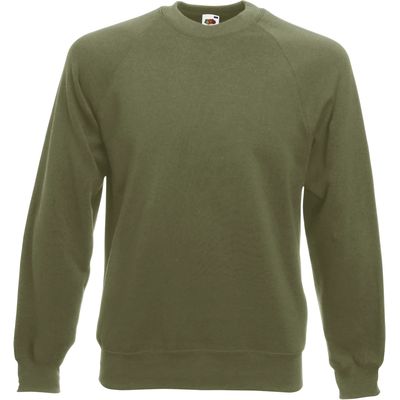 Sudadera manga raglán Classic Olive L