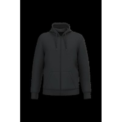 Sudadera reciclada unisex Black Xs