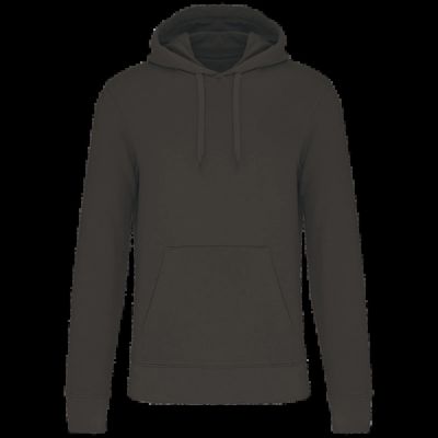Sudadera capucha ecorresponsable Dark Grey S