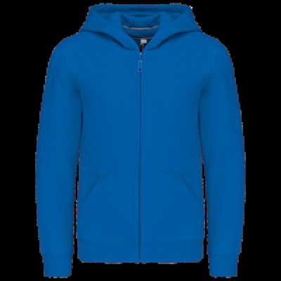Sudadera infantil con cremallera y capucha Light Royal Blue 12/14 Ans