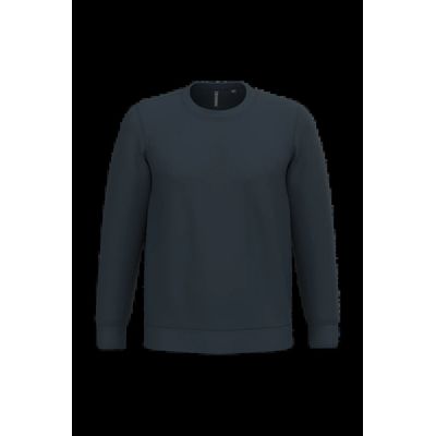 Sudadera algodón poliéster cuello redondo Navy M