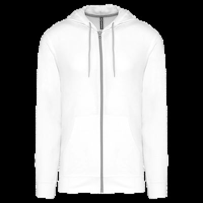 Sudadera ligera unisex White Xs