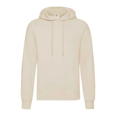 Sudadera clásica con capucha Natural Xl