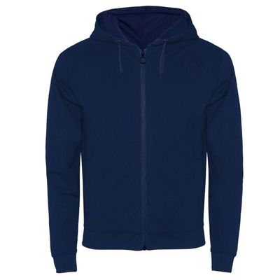 Sudadera con detalles en color flúor Marino L