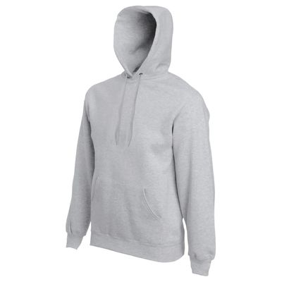 Sudadera Premium capucha con cordones Heather Grey S