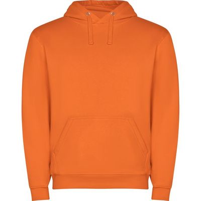 Sudadera capucha con bolsillo Naranja L