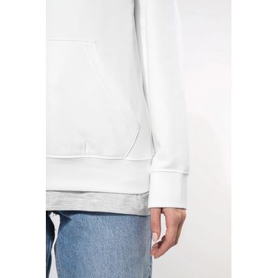 Sudadera de chica con capucha contrastada