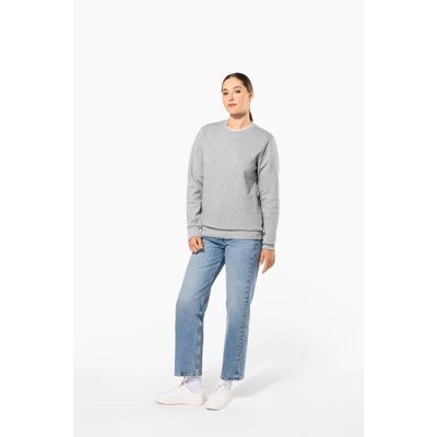 Sudadera sencilla cuello redondo