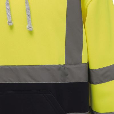 Sudadera alta visibilidad con capucha