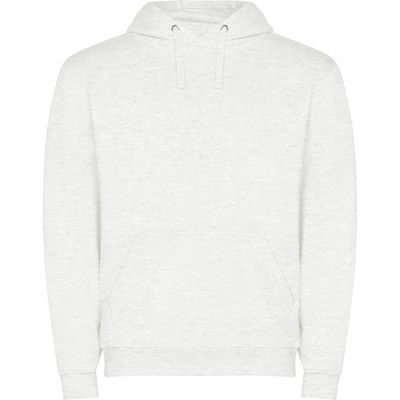 Sudadera capucha con bolsillo Blanco Ceniza Vigore 2Xl