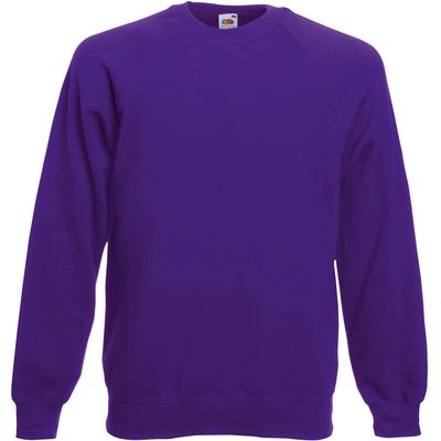 Sudadera manga raglán Purple S