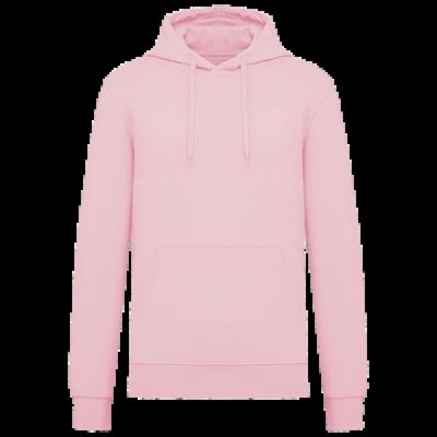 Sudadera capucha ecorresponsable Pale Pink L
