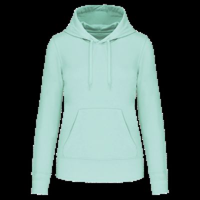 Sudadera capucha eco mujer Ice Mint Xxl