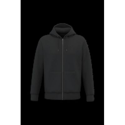 Sudadera ajustada Unisex Black Xxs