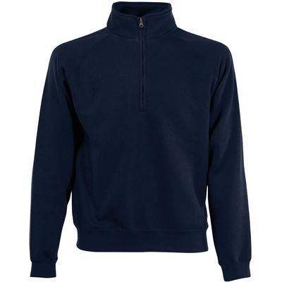 Sudadera con cremallera de cuello alto Deep Navy 4Xl