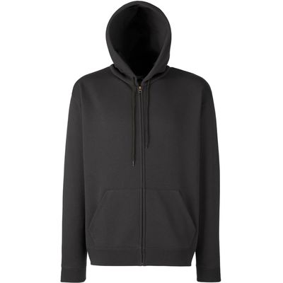 Sudadera capucha hombre con cremallera Charcoal M