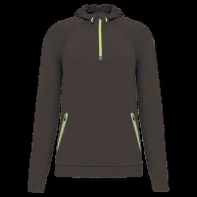 Sudadera sport con capucha unisex Dark Grey Xl