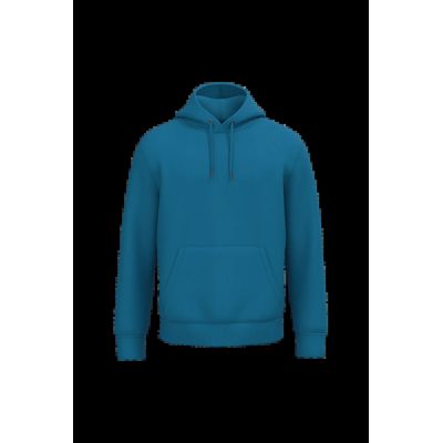 Sudadera algodón orgánico con capucha Blue Sapphire 3Xl