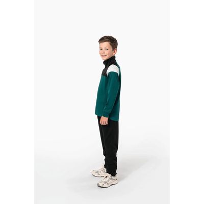 Sudadera infantil 1/4 cremallera
