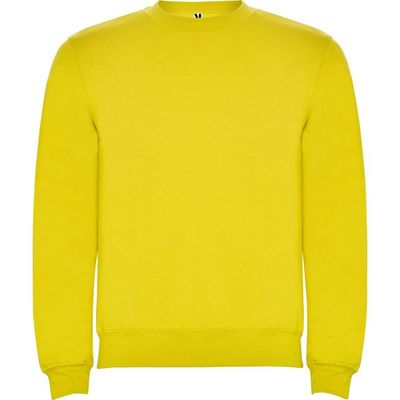 Sudadera Unisex Colores con Elastano Amarillo 3/4