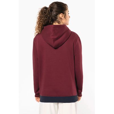Sudadera tricolor unisex