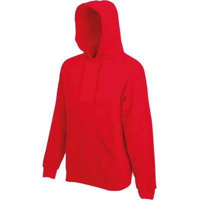 Sudadera Premium capucha con cordones Red M