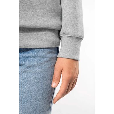 Sudadera sencilla cuello redondo