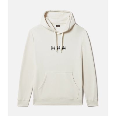 Sudadera con bolsillo canguro White Whisper S