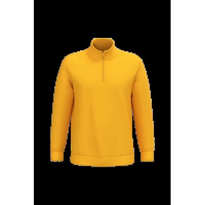 Sudadera Cremallera Algodón Yellow Xs