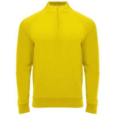 Sudadera cuello con media cremallera Amarillo 6