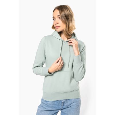 Sudadera capucha eco mujer