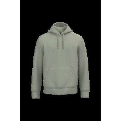 Sudadera algodón orgánico con capucha Almond Green S