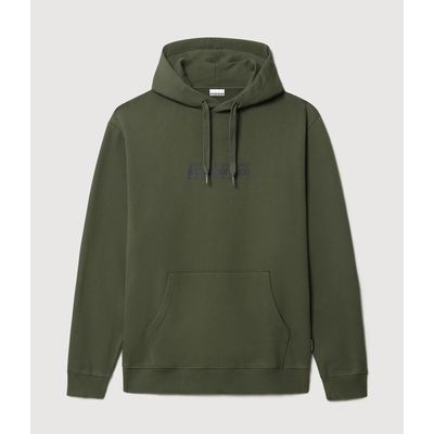 Sudadera con bolsillo canguro Green Depths Xs