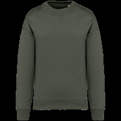 Sudadera ecorresponsable unisex Organic Khaki Xxs